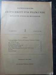 (Antik) Schweizerische zeitschrift fur Pilzkunde (1969) nr.2